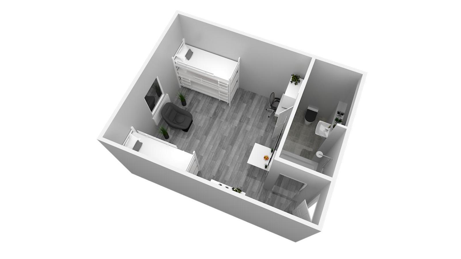 Hotel Ulm Zentrum - Komplettes Zimmer, Hochbett, Android Tv & Eigenem Bad - Perfekt Fuer Familien & Gruppen Kültér fotó